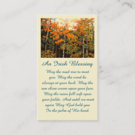 Tarjeta De Visita Memorial Celebration of Life Picture Card