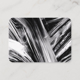 Tarjeta De Visita Mente monocroma: arte blanco y negro