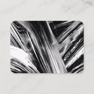 Tarjeta De Visita Mente monocroma: arte blanco y negro
