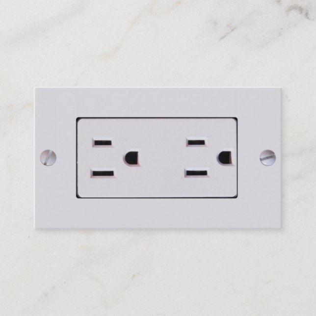 Tarjeta De Visita Mercado eléctrico #2 (Anverso)