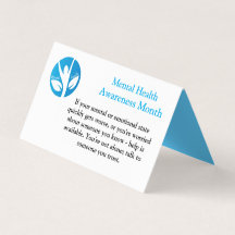 Mes de concientización sobre la salud mental