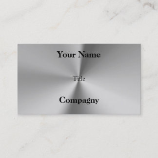 Tarjeta De Visita Metal profesional