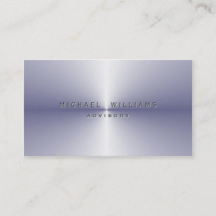 TARJETA DE VISITA METAL PROFESIONAL ELEMEGANTE MODERNO SIMPLE