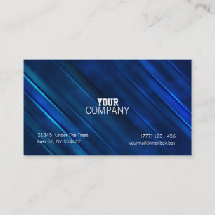 Tarjeta de visita metálica abstracta