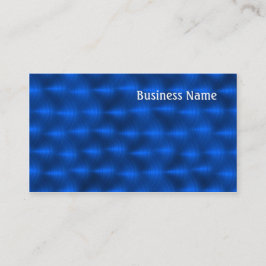 Tarjeta De Visita Metálico azul