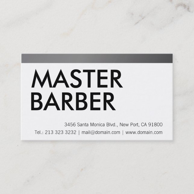 Tarjeta De Visita Metalizado (Anverso)