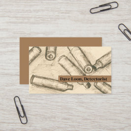 Tarjeta De Visita Metalizado detección de arte de cavilación de reli