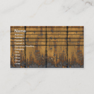 Tarjeta de visita metalizado Panels1