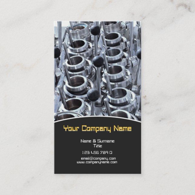 Tarjeta De Visita Metalúrgico del ingeniero de los materiales (Anverso)