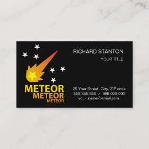 Tarjeta De Visita Meteor