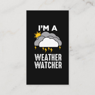 Tarjeta De Visita Meteorología meteorológica meteorológica meteor