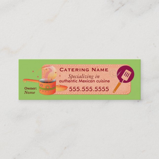Tarjeta de visita mexicana auténtica de (Anverso)