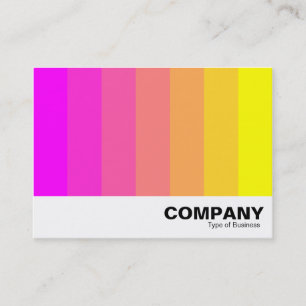 Tarjeta De Visita Mezcla de color - Magenta a amarillo