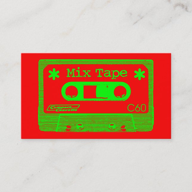 Tarjeta De Visita Mezcla Pop IV (Anverso)