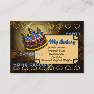 Tarjeta De Visita Mi panadería - Negocios, Profilecard