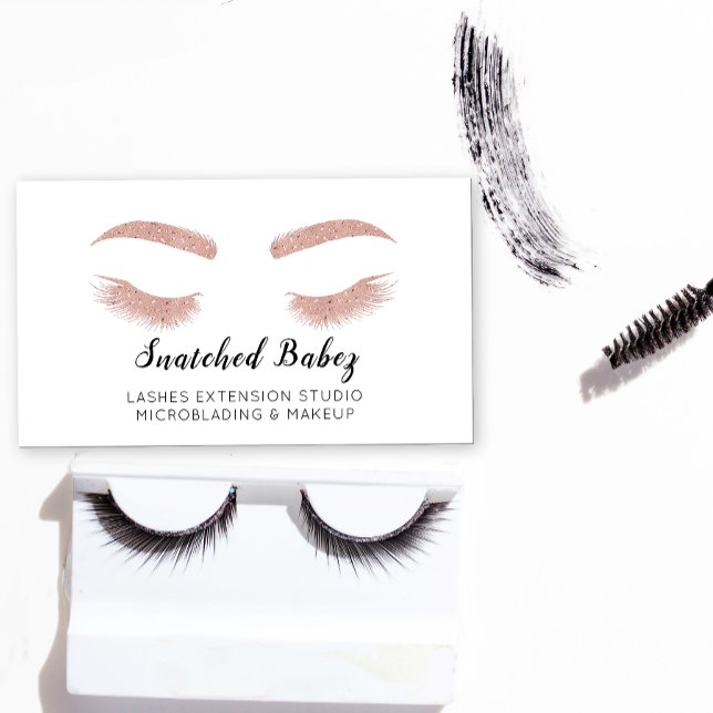 Tarjeta De Visita Microblade maquillaje Extensión de Eyelash Código  (Subido por el creador)