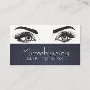 Tarjeta De Visita Microblading, Cejas, Tatuaje, Maquillaje Permanent