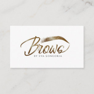 Tarjeta De Visita Microblading, Eyebrow Threading y Waxing Service