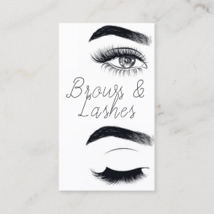 Tarjeta De Visita Microblading Moderno, Cejas, Maquillaje Permanente