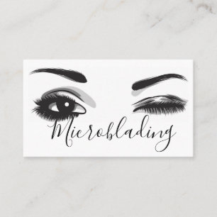 Tarjeta De Visita Microblando , cejas, tatuaje, maquillaje permanent