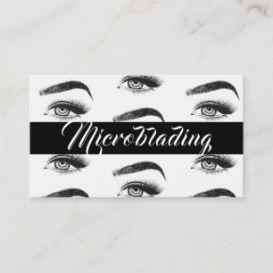 Tarjeta De Visita Microblando , cejas, tatuaje, maquillaje permanent