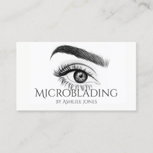 Tarjeta De Visita Microblando , cejas, tatuaje, maquillaje permanent