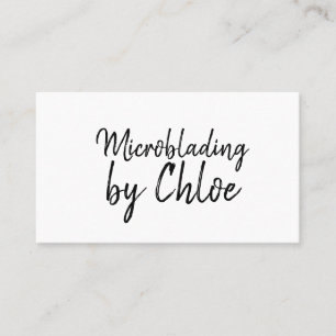 Tarjeta De Visita Microblando , cejas, tatuaje, maquillaje permanent
