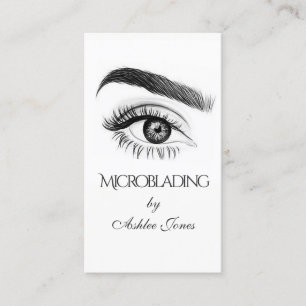Tarjeta De Visita Microblando , cejas, tatuaje, maquillaje permanent