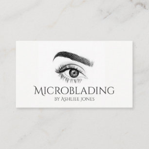 Tarjeta De Visita Microblando , cejas, tatuaje, maquillaje permanent