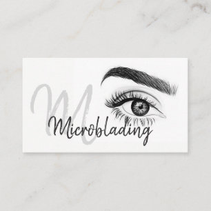 Tarjeta De Visita Microblando , cejas, tatuaje, maquillaje permanent
