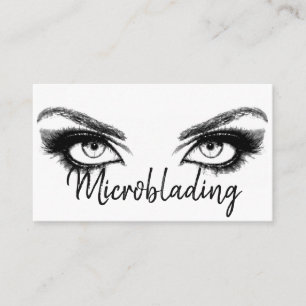 Tarjeta De Visita Microblando , cejas, tatuaje, maquillaje permanent