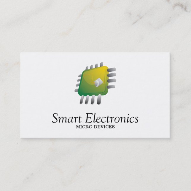 Tarjeta De Visita Microchip (Anverso)