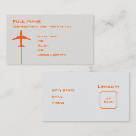 Tarjeta De Visita Microreanudación piloto