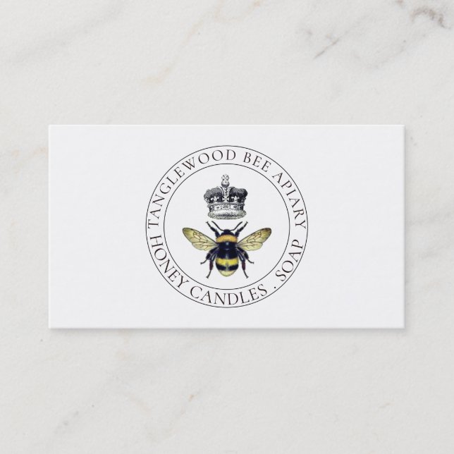Tarjeta De Visita Miel de Apia (Anverso)