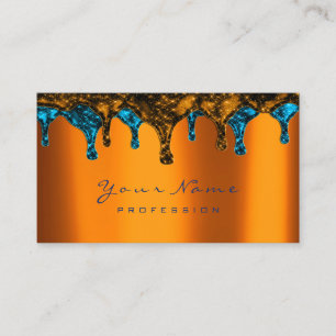 Tarjeta De Visita Miel de cobre azul de la depilación de Epilation