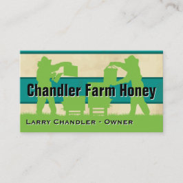 Tarjeta De Visita Miel de granja familiar personalizada