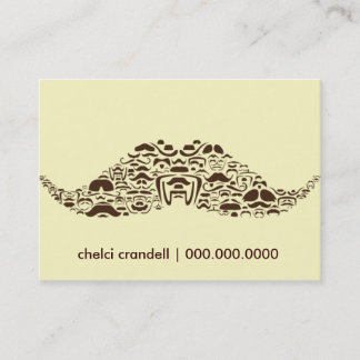 Tarjeta De Visita Millones de bigotes