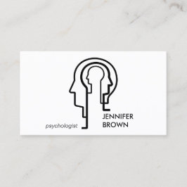 Tarjeta De Visita Mind Science Human Head