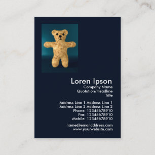 Tarjeta De Visita Mini foto de Teddy Bear