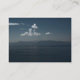 Tarjeta De Visita Mini impresión de Blues de verano