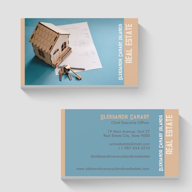 Tarjeta De Visita Minihogar, claves y documentación inmobiliaria (Subido por el creador)