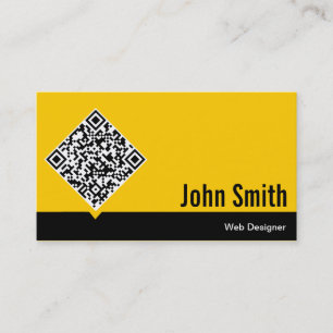 Tarjeta de visita mínima del diseño web del cód