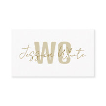 Tarjeta de visita mínima moderna