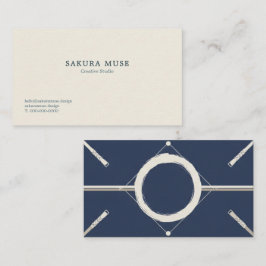 Tarjeta De Visita Minimal Japanese Business Card 
