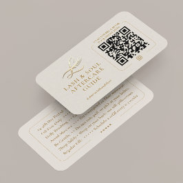 Tarjeta De Visita Minimal Lash Extensions Aftercare Guide Sand Card