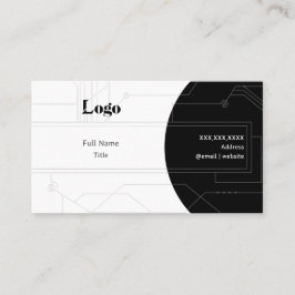 Tarjeta De Visita Minimal Networking Business Card