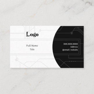 Tarjeta De Visita Minimal Networking Business Card