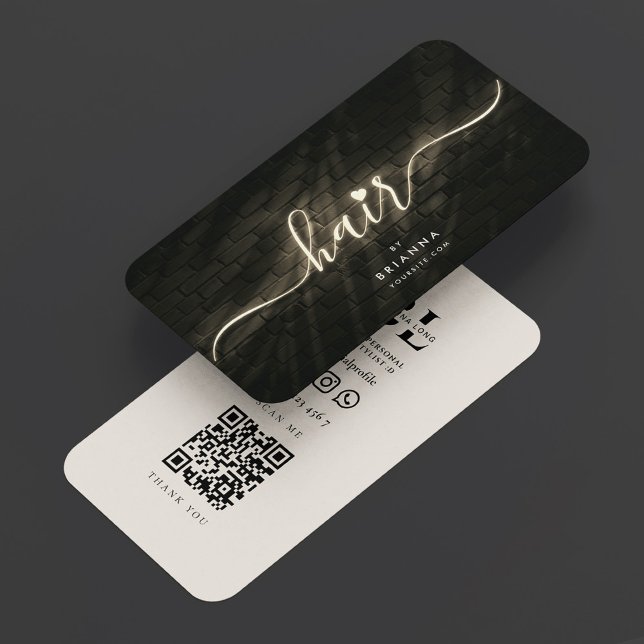 Tarjeta De Visita Minimal Sand Aesthetic Hair Stylist Makeup Artist (Minimal Sand Aesthetic Hair Stylist Makeup Artist Business Card
)