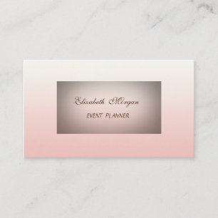 Tarjeta De Visita Minimalismo moderno elegante profesional
