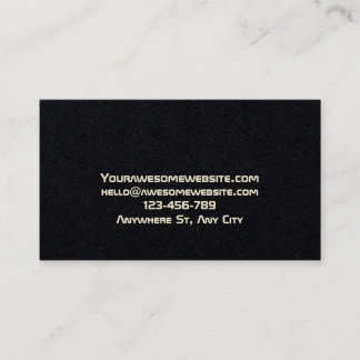 Tarjeta De Visita Minimalist business card 